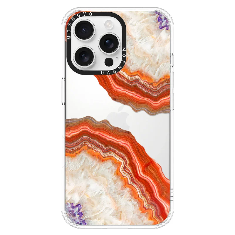 Agate Red Phone Case - iPhone 16 Pro Max Case