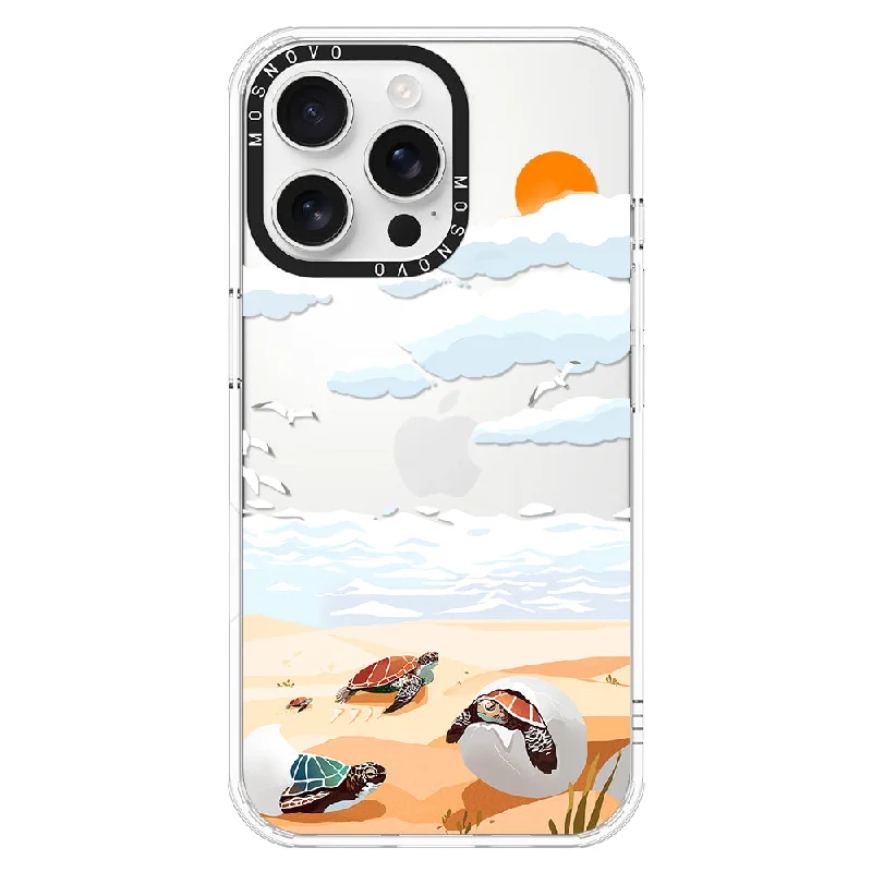 Baby Sea Turtle Phone Case - iPhone 16 Pro Max Case