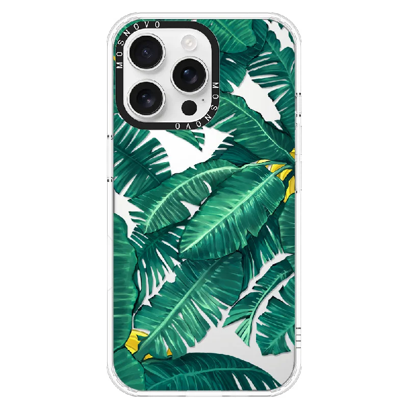 Banana Leaf Phone Case - iPhone 16 Pro Max Case