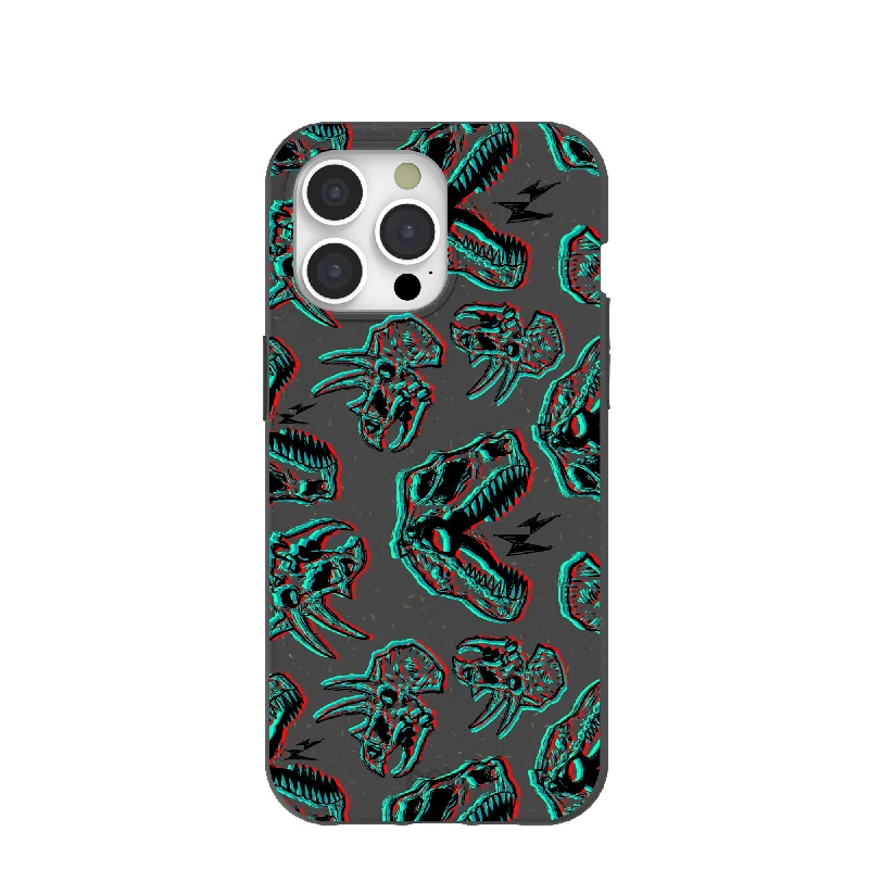 Black Fossilized iPhone 15 Pro Max Case