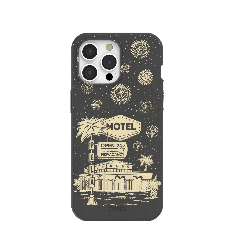 Black Motel Pela iPhone 15 Pro Max Case