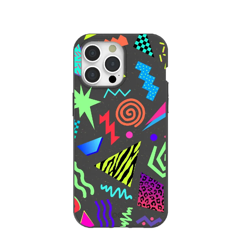 Black Neon Blast iPhone 15 Pro Max Case