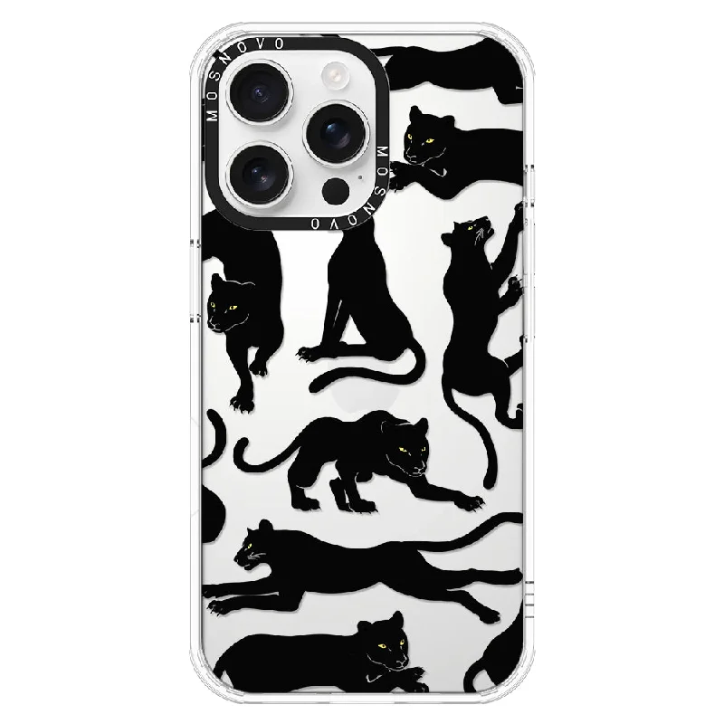 Black Panther Phone Case - iPhone 16 Pro Max Case