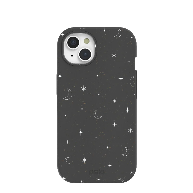 Black Quiet Stars iPhone 15 Case