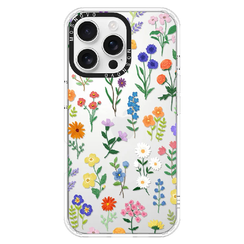 Botanical Floral Phone Case - iPhone 16 Pro Max Case