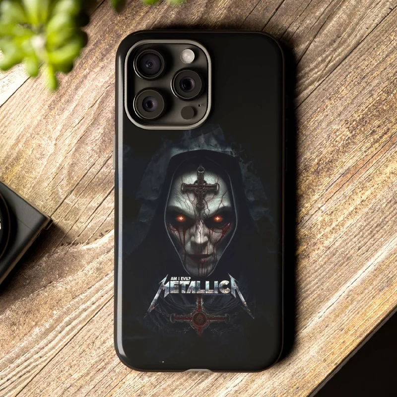 Brand New Metallica Tough Phone Case for iPhone 15 14 13 12 Series