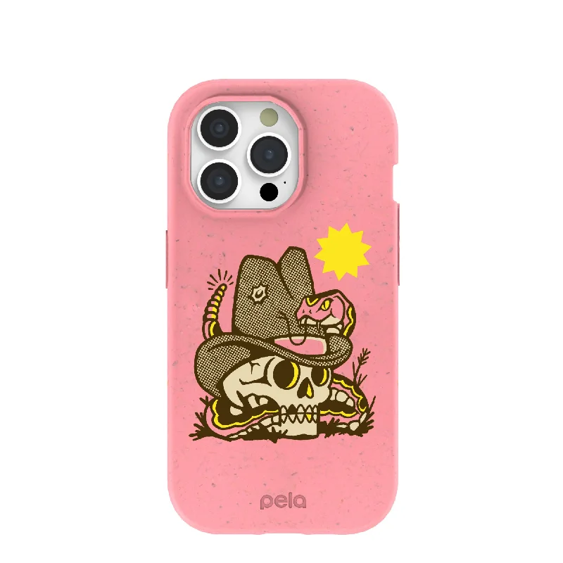 Bubblegum Pink Snakebite iPhone 15 Pro Case