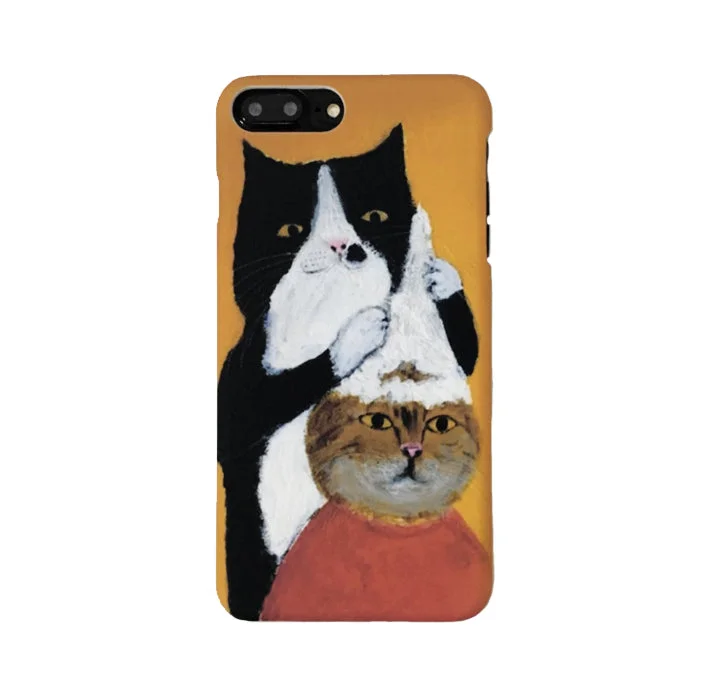 Cat Barber Shop (Orange) Phone Case