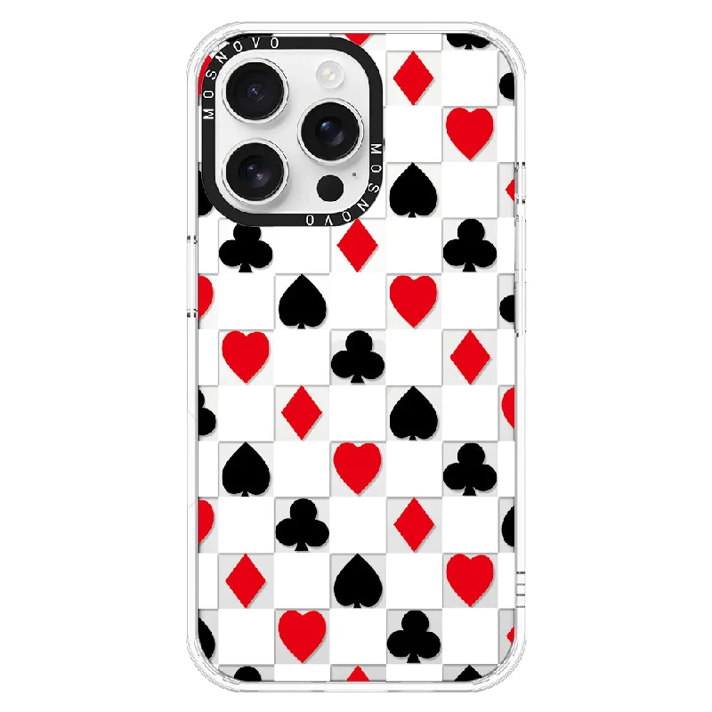 Checker Poker Phone Case - iPhone 16 Pro Max Case