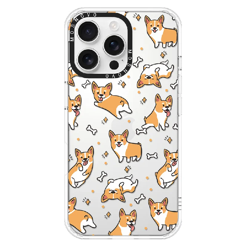 Cute Corgi Phone Case - iPhone 16 Pro Max Case