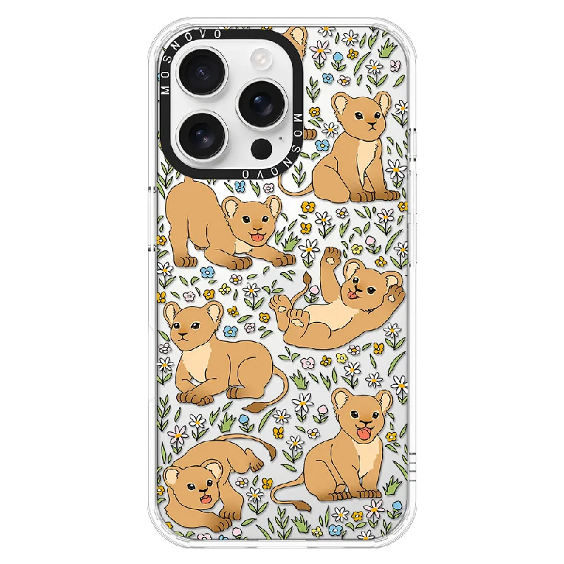 Cute Lion Phone Case - iPhone 16 Pro Max Case