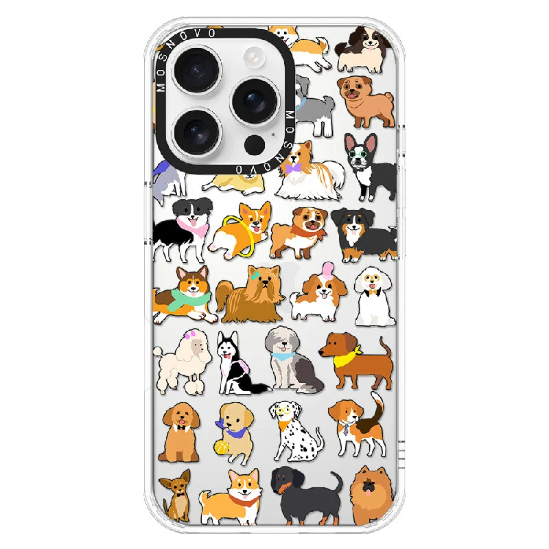 Cute Puppy Phone Case - iPhone 16 Pro Max Case