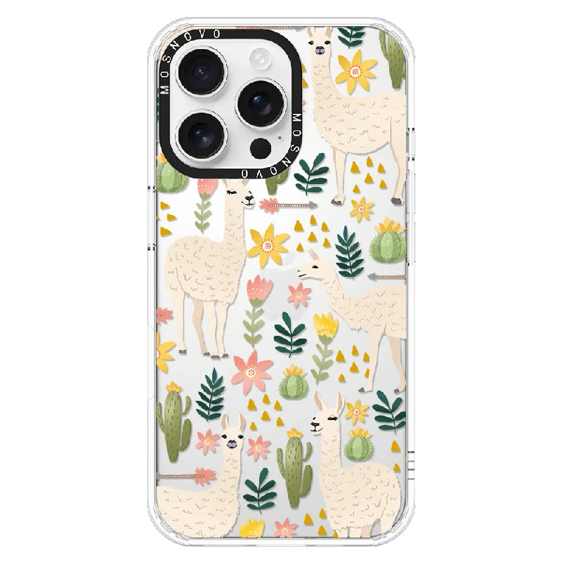 Desert Llama Phone Case - iPhone 16 Pro Max Case