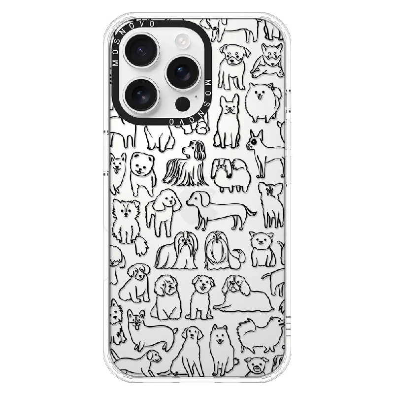 Dogs Phone Case - iPhone 16 Pro Max Case