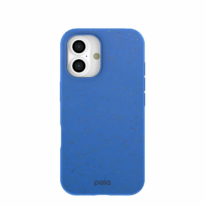 Electric Blue iPhone 16 Case