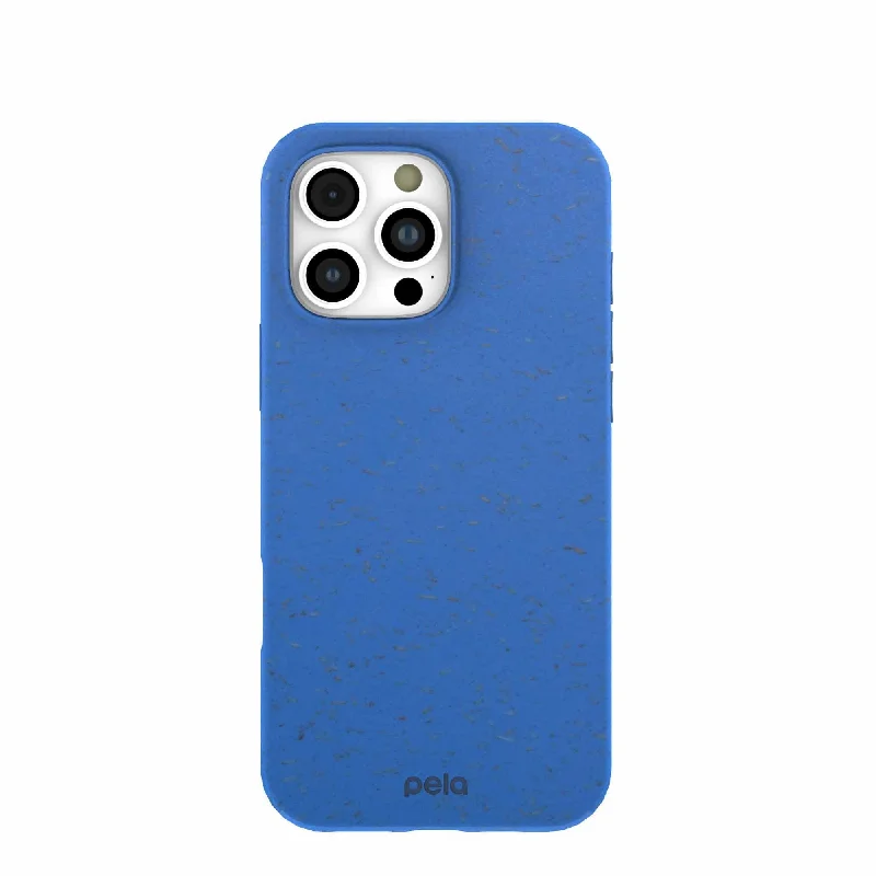 Electric Blue iPhone 16 Pro Max Case