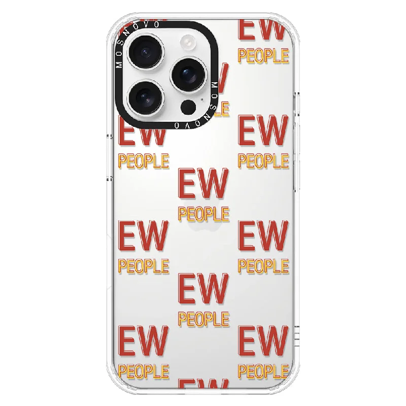 EW People Phone Case - iPhone 16 Pro Max Case