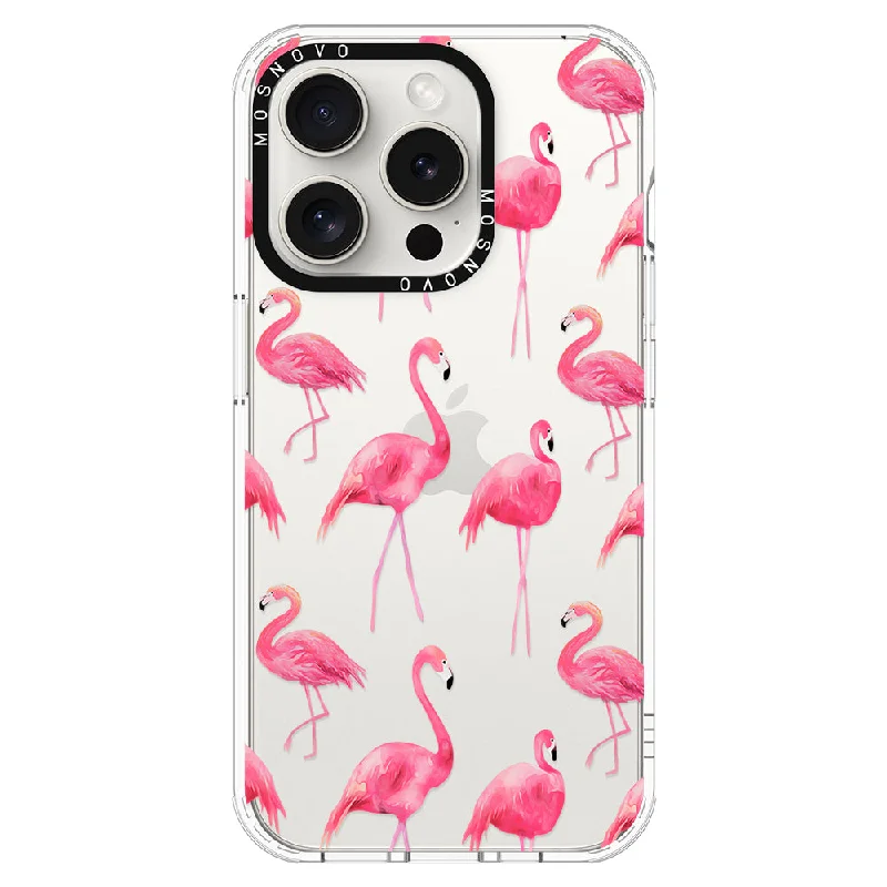 Flamingo Phone Case - iPhone 15 Pro Case