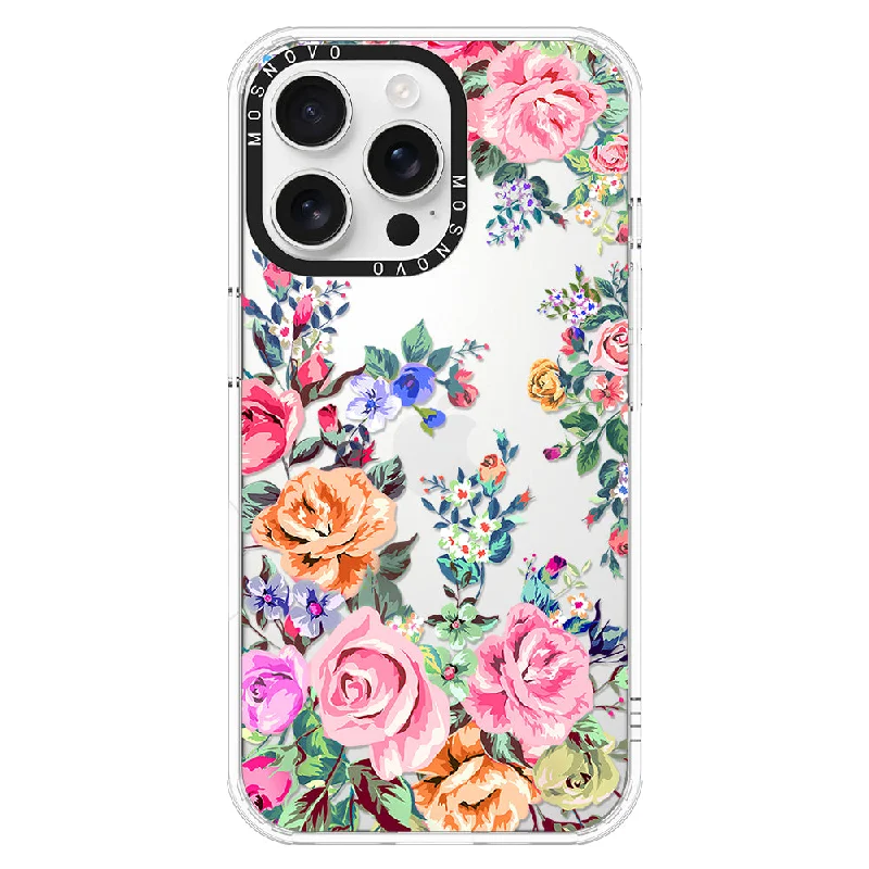 Flower Garden Phone Case - iPhone 16 Pro Max Case