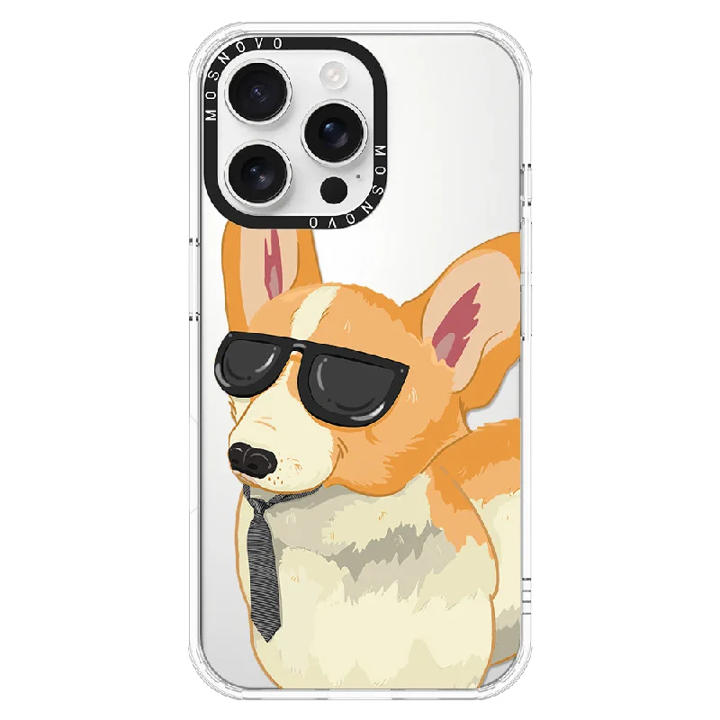 Fluffy Corgi Phone Case - iPhone 16 Pro Max Case