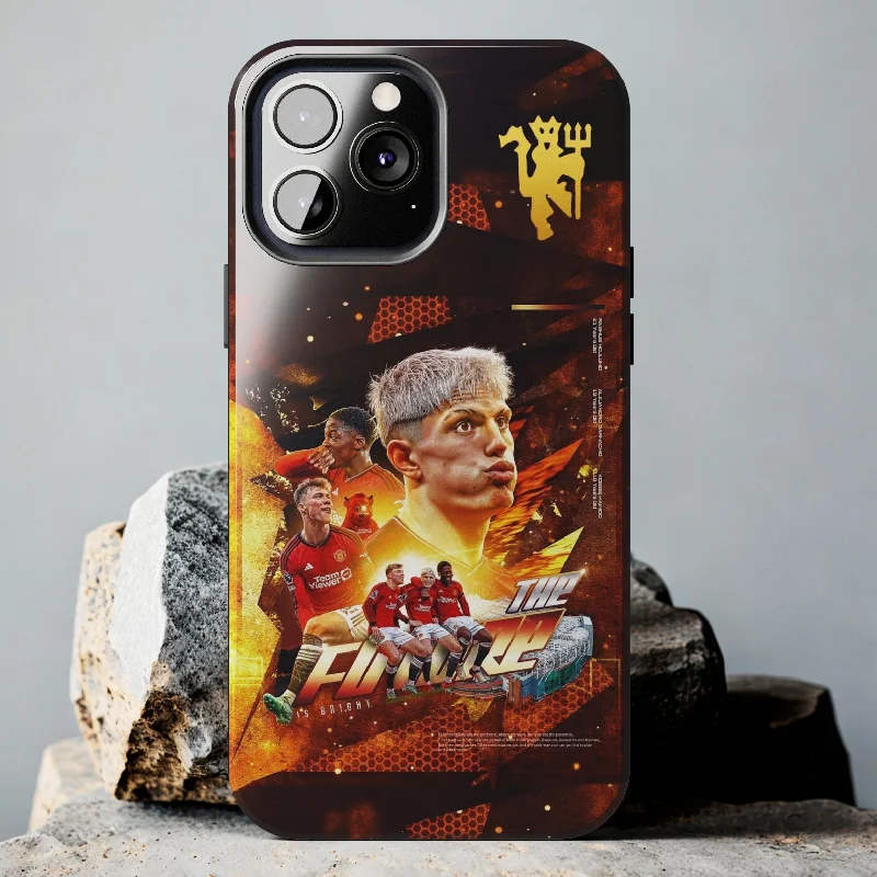 Future of Man United Tough Phone Case for iPhone 15 14 13 12 Series