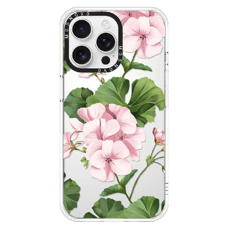 Geranium Phone Case - iPhone 16 Pro Max Case