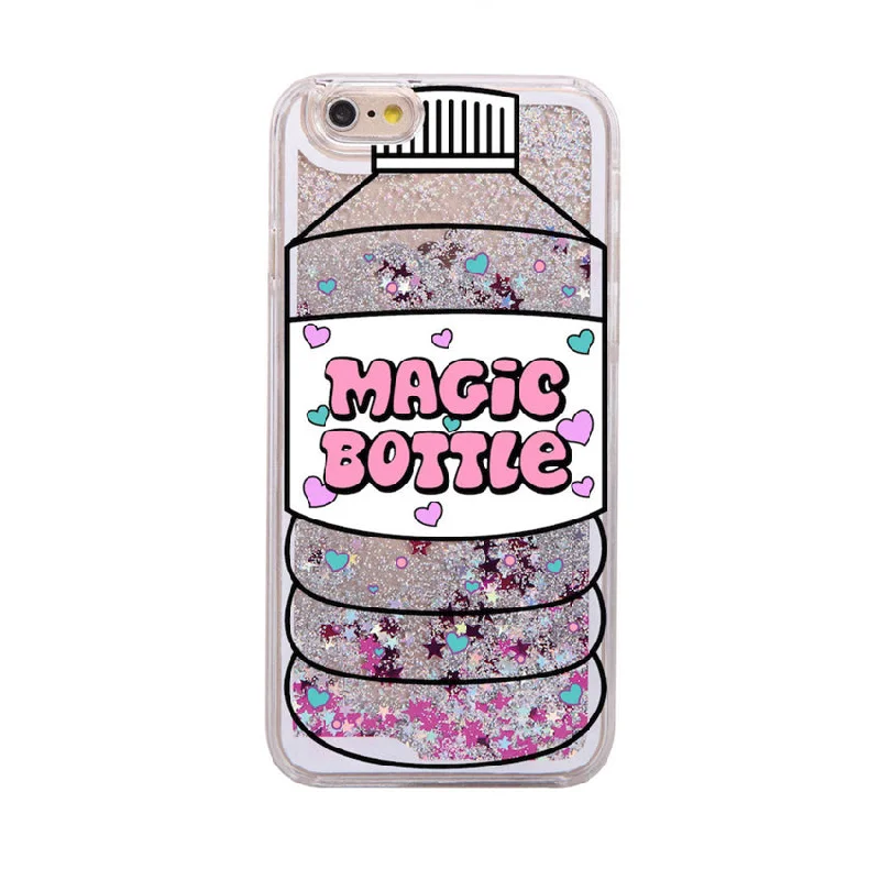 Glitter Waterfall Phone Case - Magic Bottle