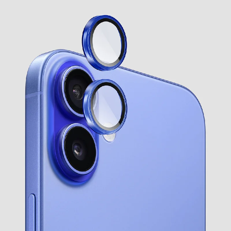 GRIPP Focal Camera Lens Protector 2N1 Compatible with Apple iPhone 16 Plus - Blue