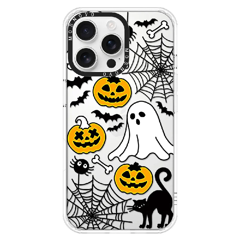 Halloween Pumpkin Phone Case - iPhone 16 Pro Max Case