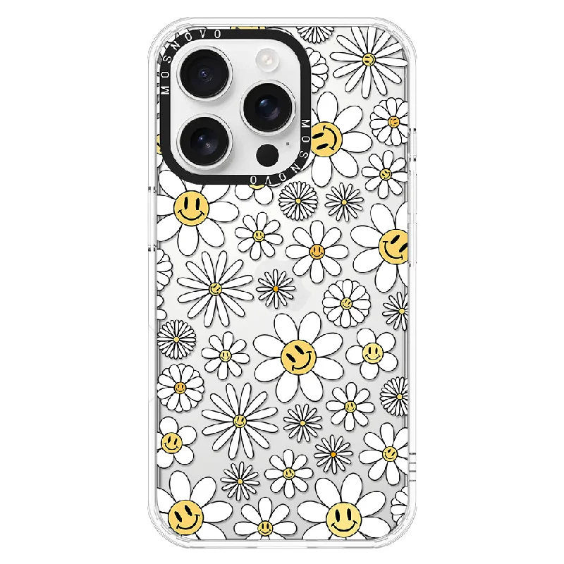 Happy Daisy Blooms Phone Case - iPhone 16 Pro Case