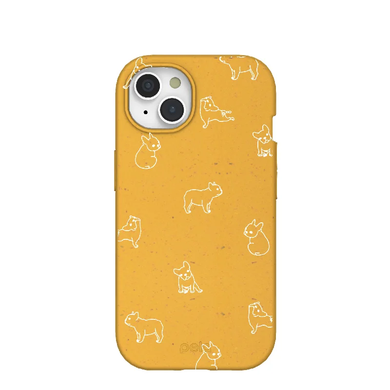 Honey Easy Breezy Frenchie iPhone 15 Case