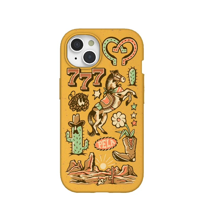 Honey Miller West iPhone 15 Case