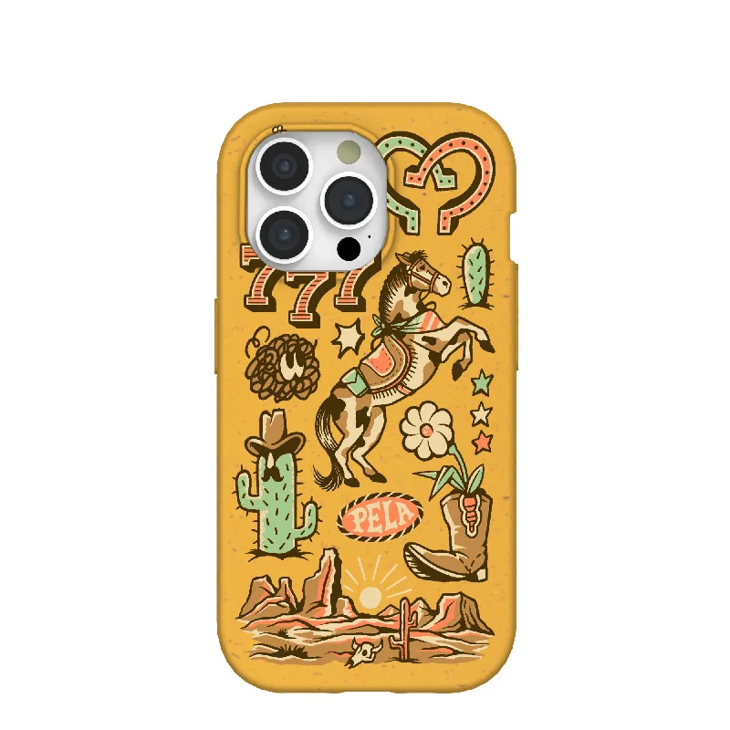 Honey Miller West iPhone 15 Pro Case