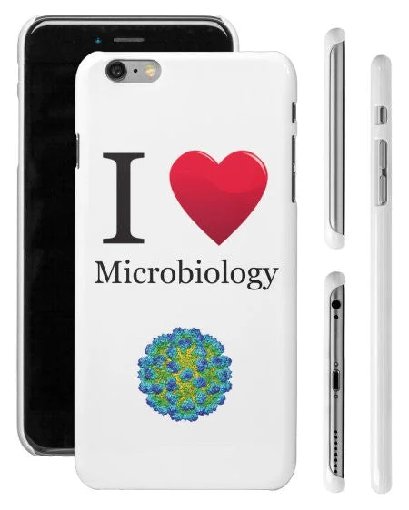 "I ♥ Microbiology" - iPhone 6/6s Plus Case