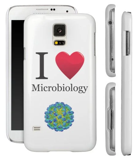 "I ♥ Microbiology" - Samsung Galaxy S5 Case