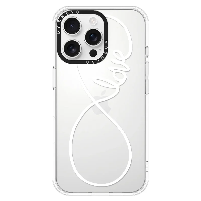 Infinity Love Phone Case - iPhone 16 Pro Max Case