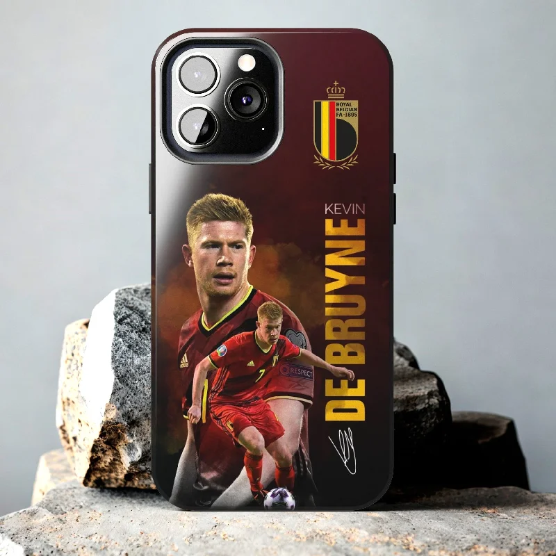 Kevin De Bruyne Belgium's Super Star Tough Phone Case for iPhone 15 14 13 12 Series