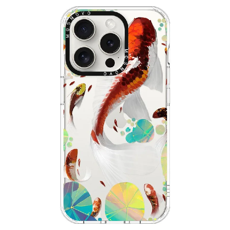 Koi Art Phone Case - iPhone 15 Pro Case