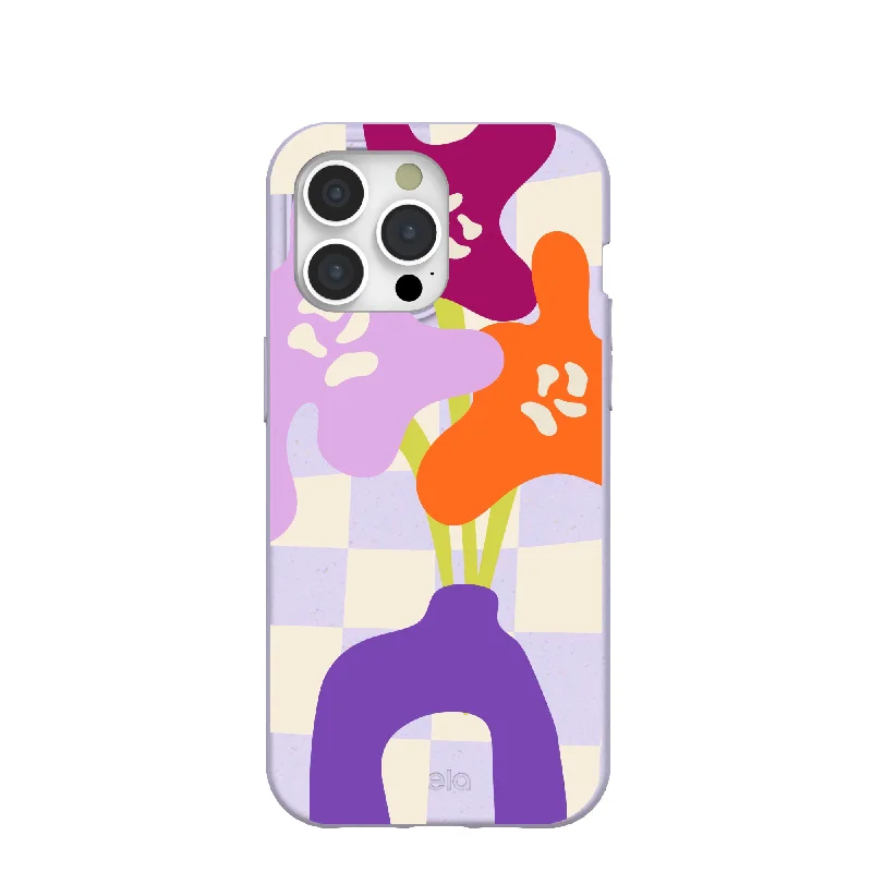 Lavender Bright Blooms iPhone 15 Pro Max Case