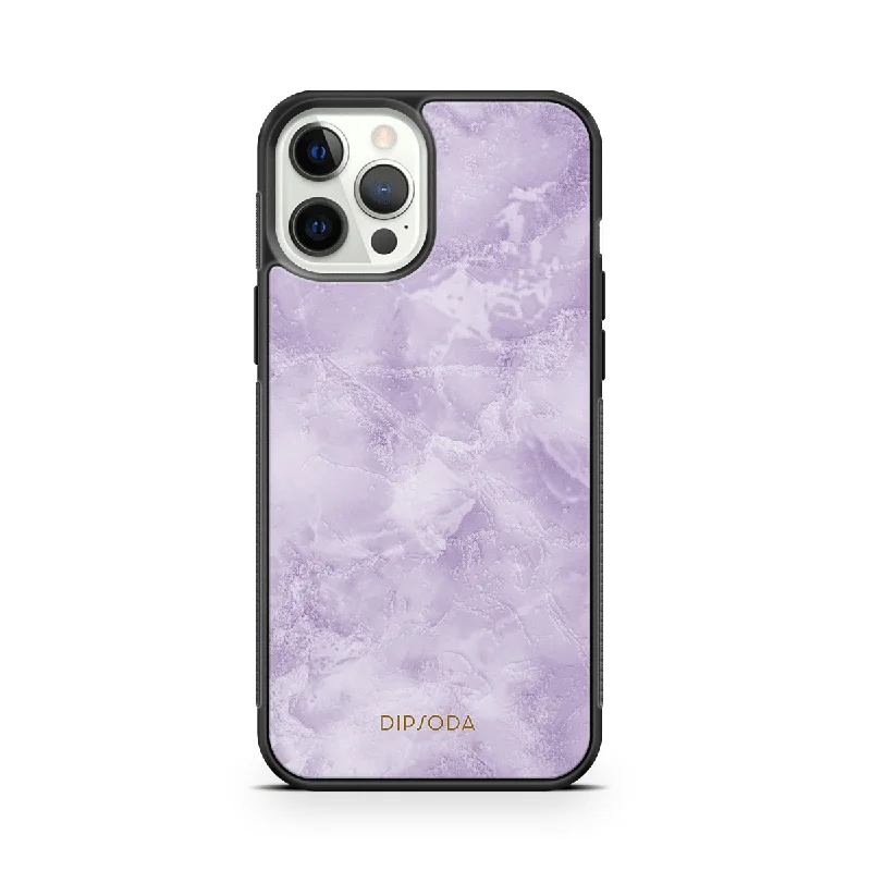 Lavender Quartz Rubber Phone Case