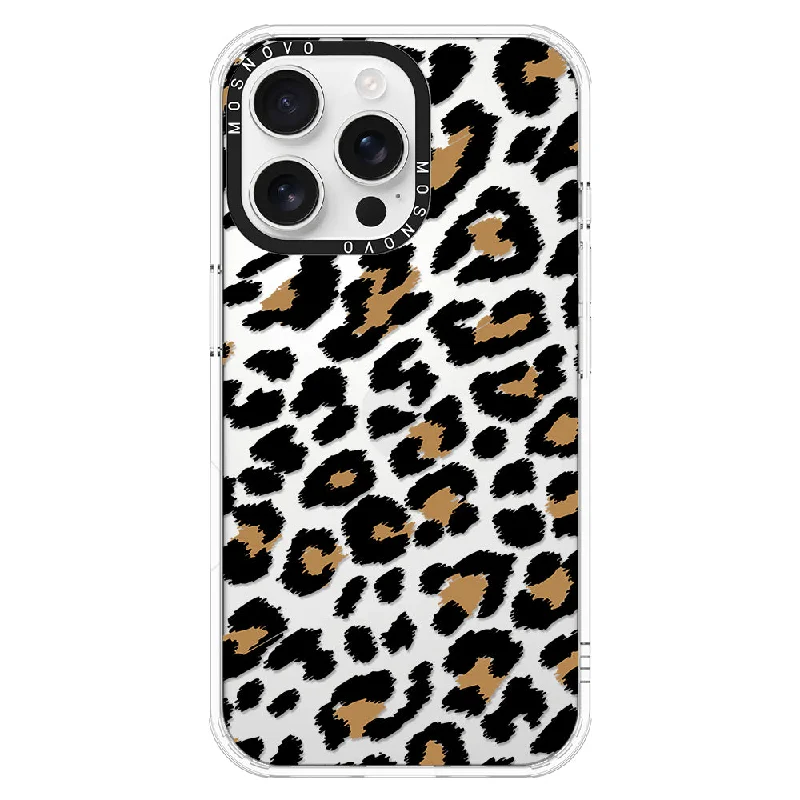 Leopard Print Phone Case - iPhone 16 Pro Max Case