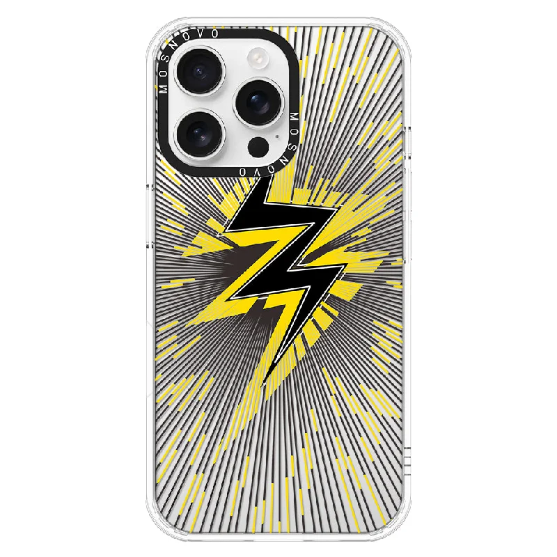 Lightning Bolt Phone Case - iPhone 16 Pro Max Case