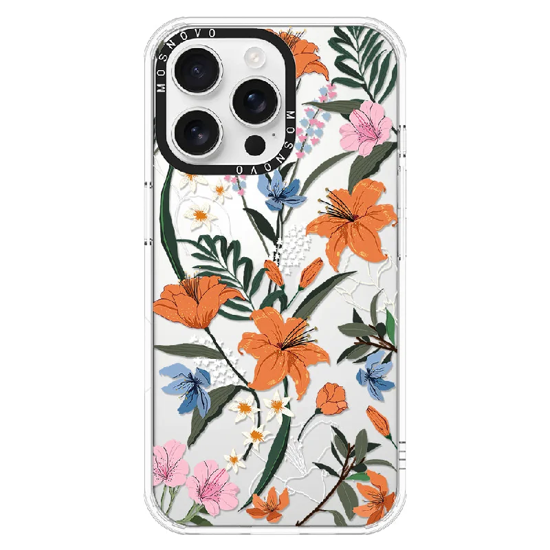 Lily Garden Phone Case - iPhone 16 Pro Max Case