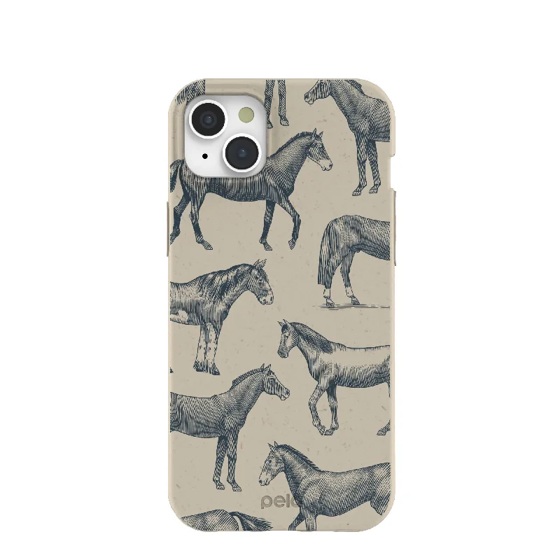 London Fog Vintage Gallop iPhone 15 Plus Case