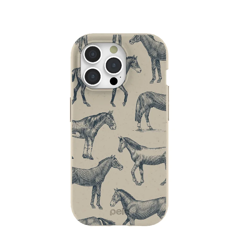 London Fog Vintage Gallop iPhone 15 Pro Case