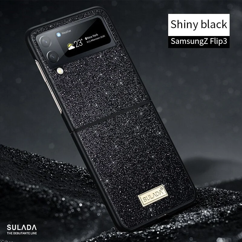 Luxury Bling Glitter Phone Case For Samsung Galaxy Z Flip