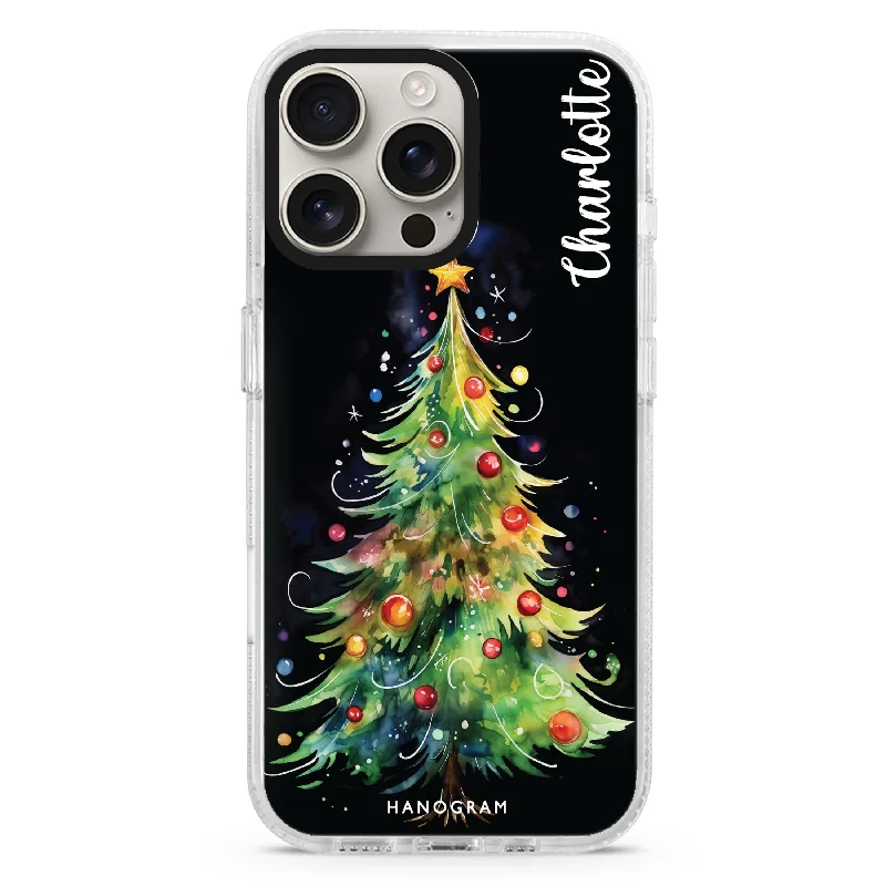 Midnight Tree Magic iPhone Ultra Clear Case