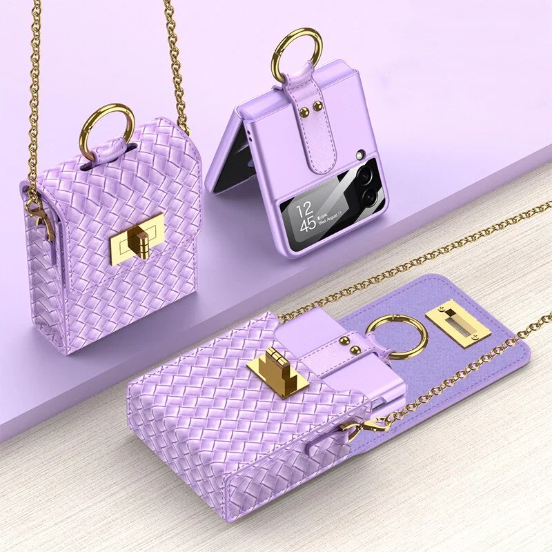 Purple Case and Bag