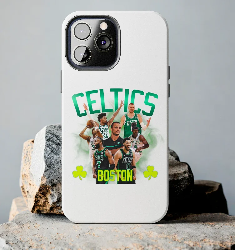 New Boston Celtics Champions Tough Phone Case for iPhone 15 14 13 12 Series