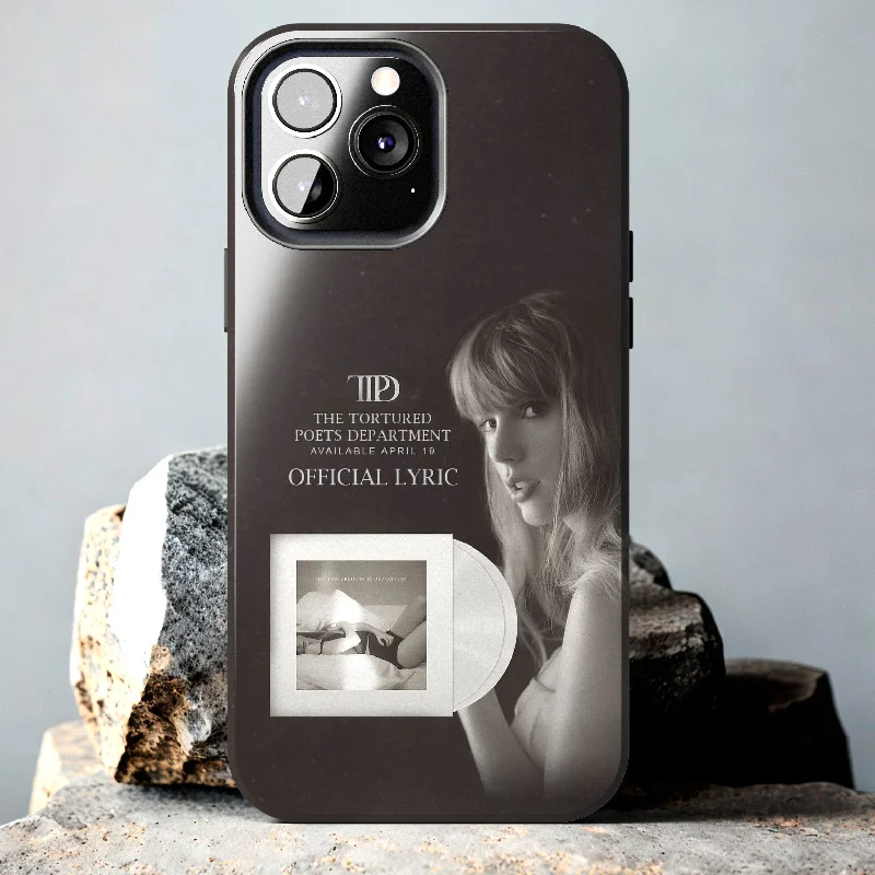 New Taylor Swift The Tortured Poets Department Tough Phone Case for iPhone 15 14 13 Series